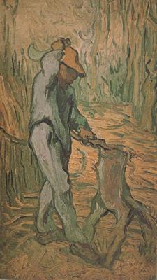 Vincent Van Gogh The Woodcutter (nn04)